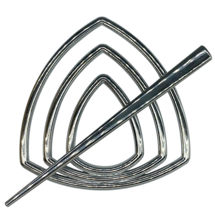 Трикутник – Срібло блиск (арт. 2577)